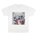 Jack Hughes USA Hockey Celebration T-Shirt Olympic Ice Hockey Photo Golden Goal