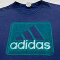vintage 90s ADIDAS T-Shirt XL soft usa sports basketball soccer