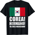 Mexico South Korea Soccer Chant Flag Shirt Korean Brother T-Shirt