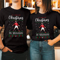 Ronaldo All I Want for Christmas is Siuuu Shirt Football Soccer Xmas Tee T-5234
