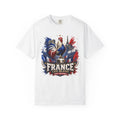 France Les Bleus Rooster Soccer T-Shirt | Eiffel Tower, Tricolor