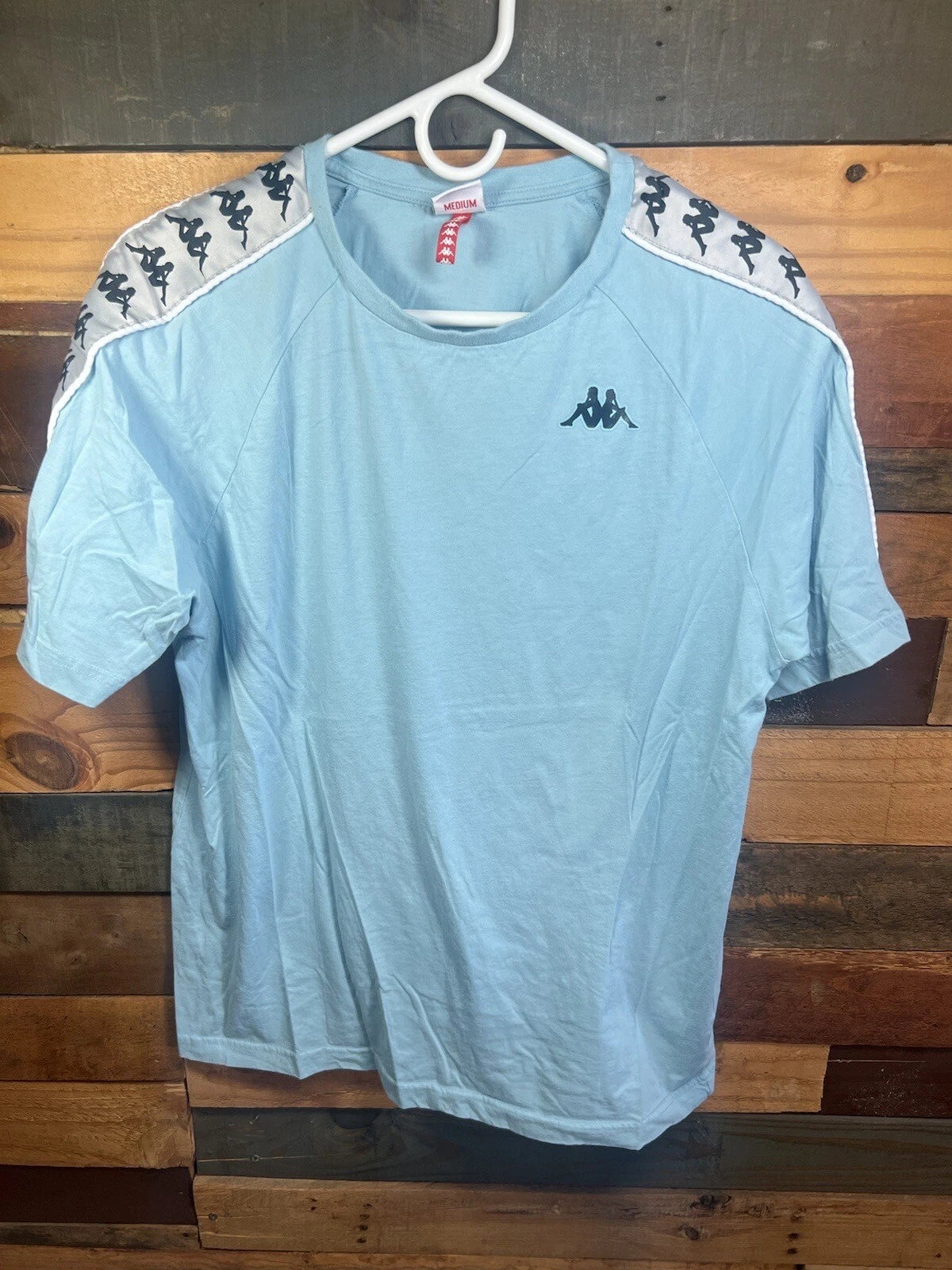 Mens Vintage Kappa Soccer themed T-shirt Size Large Kappa Brand Tags Retro