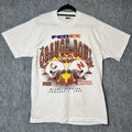 Orange Bowl 1995 T Shirt Mens Large Football American University Miami Nebraska