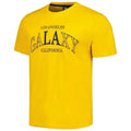 LA Galaxy Men's Heavy Relaxed Fit Tee, Yellow, M