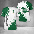Saudia Arabia Football Shirt 2026 World Cup T-Shirts Polyester
