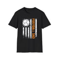 Football Dad Shirt | Soccer Ball American Flag Design
