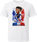Eduardo Camavinga France Soccer Caricature 2026 World Cup T Shirt