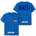 Haiti Football Unisex Kids T-Shirt Country Pride Soccer Tee #WC
