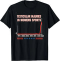 Testicular Injuries in Women's Sports Funny Saying T-Shirt Unisex, Funny T shirt