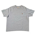 Carhartt Grey Heavyweight Loose Fit Pocket T-Shirt 2XL Workwear Casual Blokecore