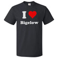 I Heart Bigelow T-shirt - I Love Bigelow Tee
