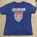 US Women’s Soccer - 2015 World Cup Champions - Ticker Tape Parade NYC T Shirt- L