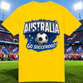Australia Go Socceroos T Shirt, Australia Soccer Fan Shirt, Football 2026