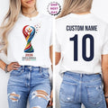 2026 World USA Custom T-Shirt, Soccer Cup Fan Tee, Soccer Fan Shirt