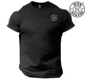 Vegvisir T Shirt Small Gym Clothing Bodybuilding Training Boxing MMA Vikings Top