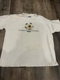 Vintage 1990s  “Aussie T” TShirt Size L Soccer Used