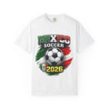 Mexico World Cup Soccer 2026 T-Shirt | Soccer Ball, Mexican Flag Colors