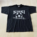 Vintage 1997 Kiski Soccer Alumni Fruit Of The Loom Shirt Mens XL Black T-Shirt