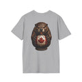 Canadian Beaver Soccer Ball T-Shirt Canada Football Fan Back Print Tee