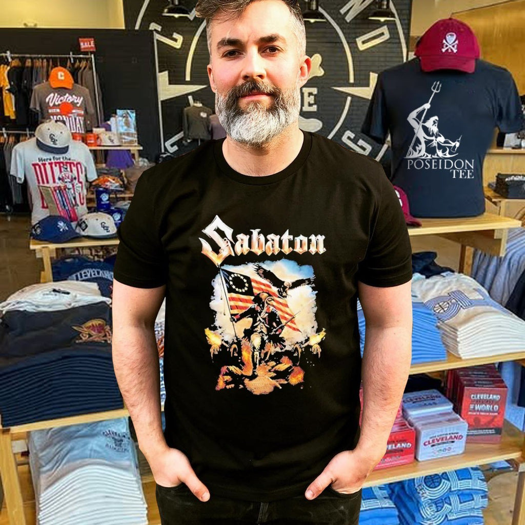 Sabaton Usa Happy 4th Of July 2026 Liberty Of Death T-shirt