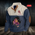 Sun Devills Basketball Corduroy Stand Collar Sweatshirt