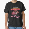 I'm fighting my demons and they are winning word art meme by snazzyseagull