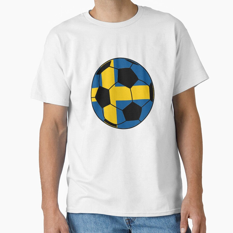 Sweden Flag Soccer Ball by FinalScoreClub