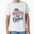My Heart Says Football Design by StyleLap