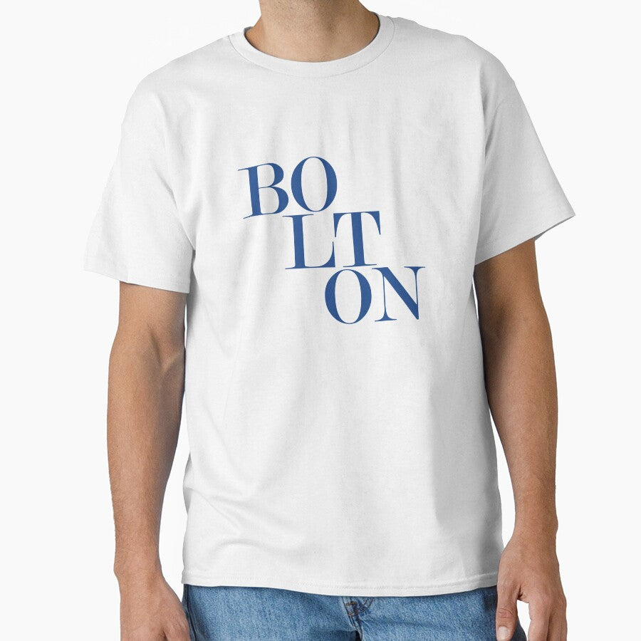 Bolton UK City Typography Minimalist Patriotic Travel Souvenir by kakarikihill