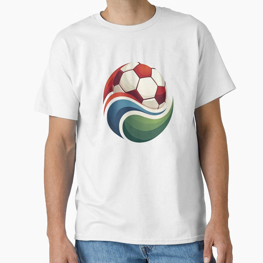 Dynamic Host Nations Soccer Ball Graphic Art by PMTaurus