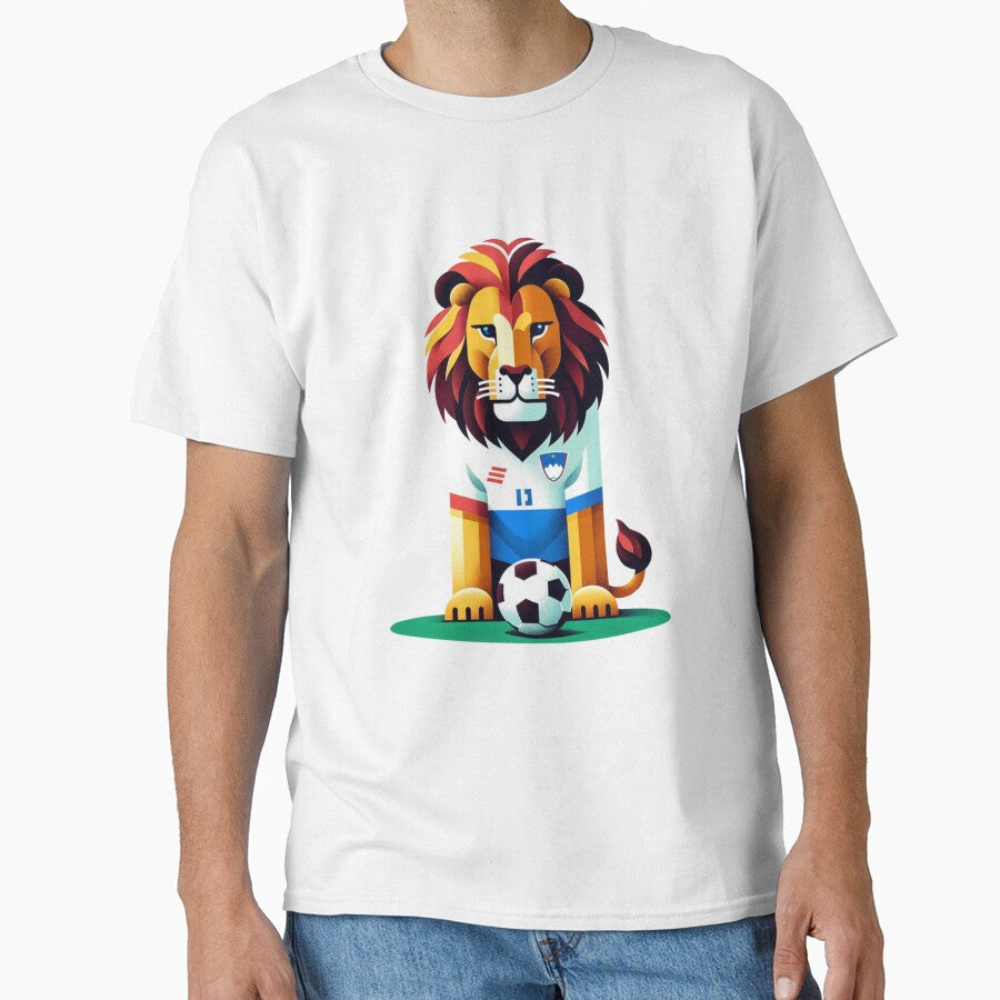 Slovenian Pride soccer t-shirt by maypp
