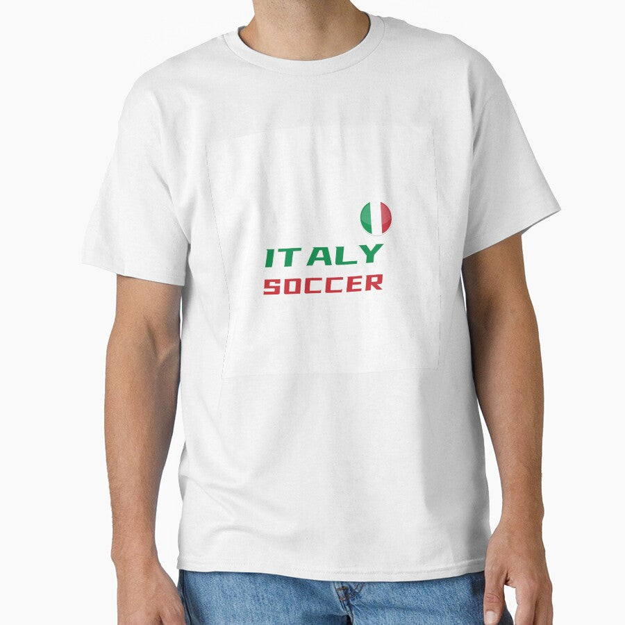 Italy Soccer T-Shirt – Italian Fan Tee | Uncle Jichuan by Uncle-Jichuan