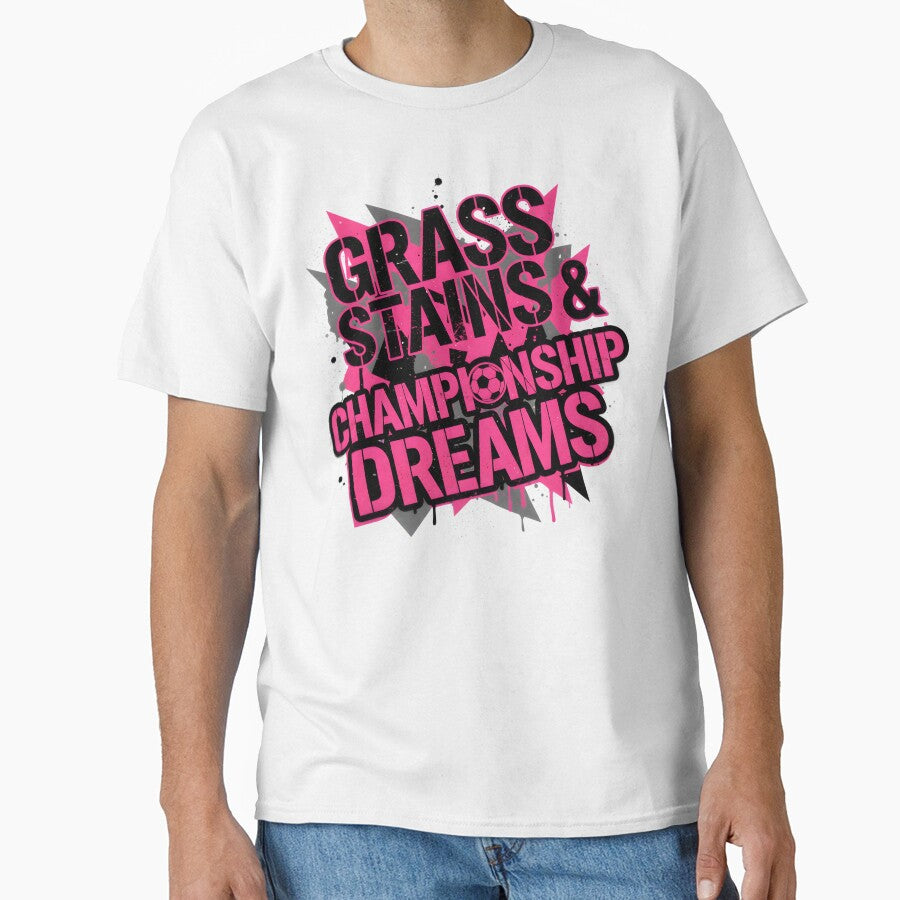 Grass Stains & Championship Dreams Soccer Art by AnnDesignStudio