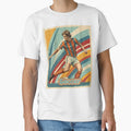 Retro Soccer Power: Vintage Athlete in Motion by ForeverPrintsOK