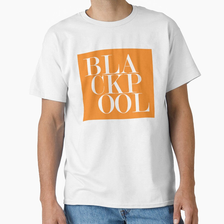 Blackpool UK Town Typography Minimalist Patriotic Travel Souvenir by kakarikihill