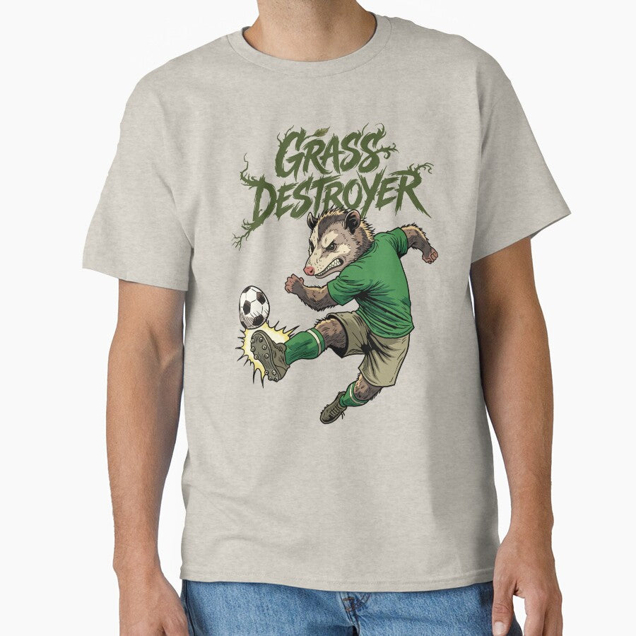 Grass Destroyer – Savage Soccer Possum by CARPIO Creations