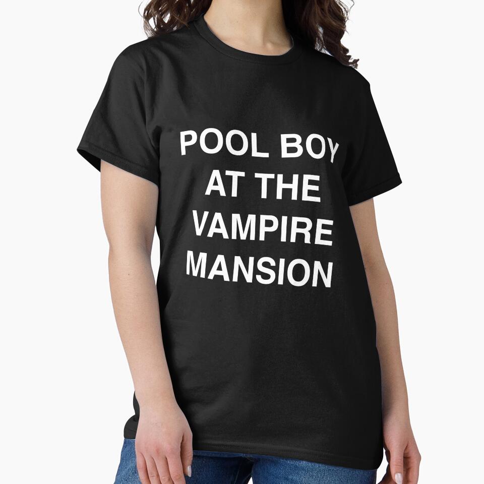 Pool Boy at the Vampire Mansion by brizzle321d