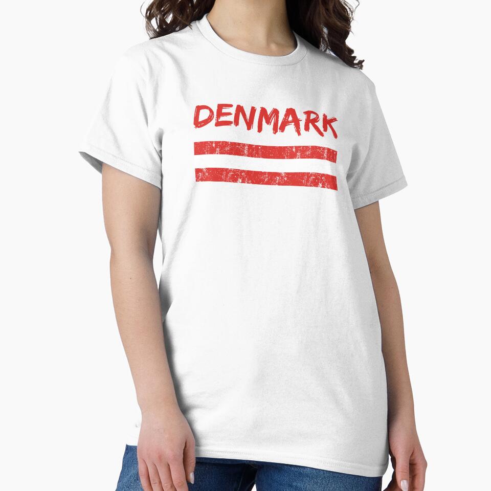 Denmark National Flag by The Junto Shop