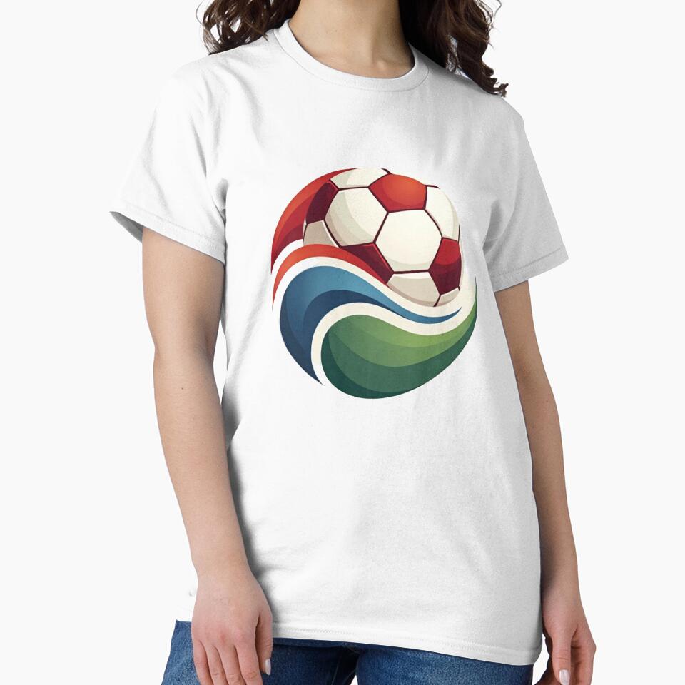 Dynamic Host Nations Soccer Ball Graphic Art by PMTaurus