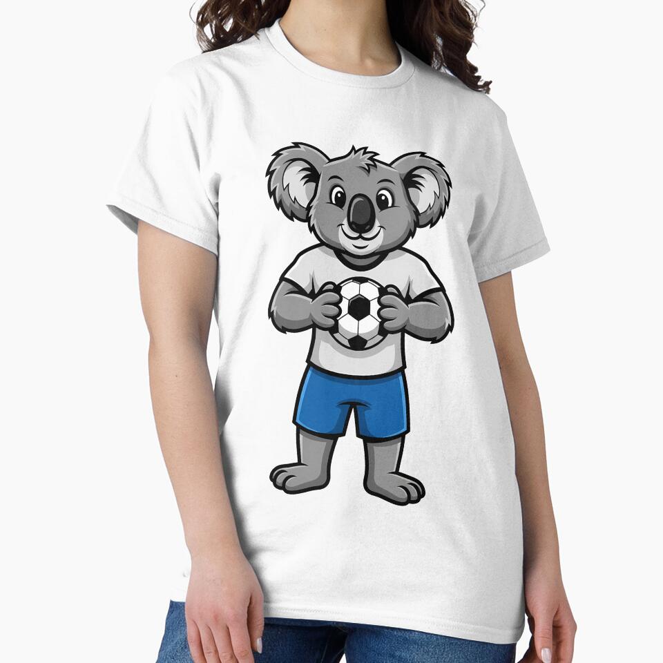 Koala Soccer Player Mascot Animal by k3rstman1