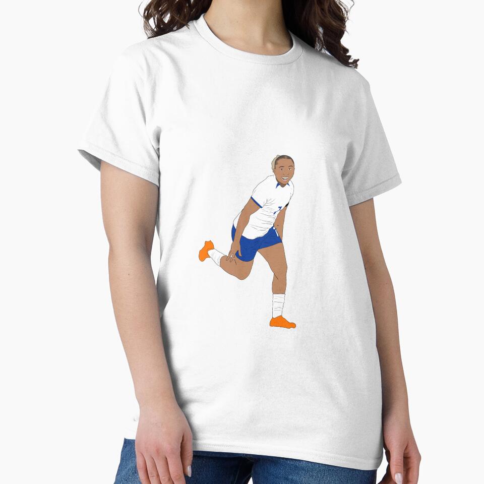 Lauren James England Women's Football Minimalist by Hevding
