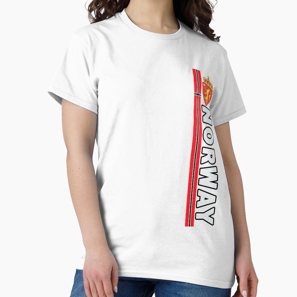 Norway Soccer Jersey Style Left SIde Original by merchhost