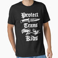 Protect Trans Kids Knife Lgbtq Rose Ally Trans Pride Flag by SlogariArt