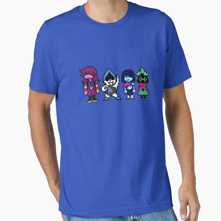 DELTARUNE - MAIN CHARACTERS ( SUZIE, LANCER, KRISS & RASIEL ) by pepecharls