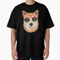 Vintage Patriotic Shiba Inu Libyan Flag by feether-store