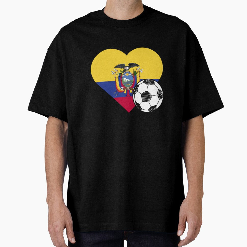 Ecuador Soccer Heart Design by FinalScoreClub