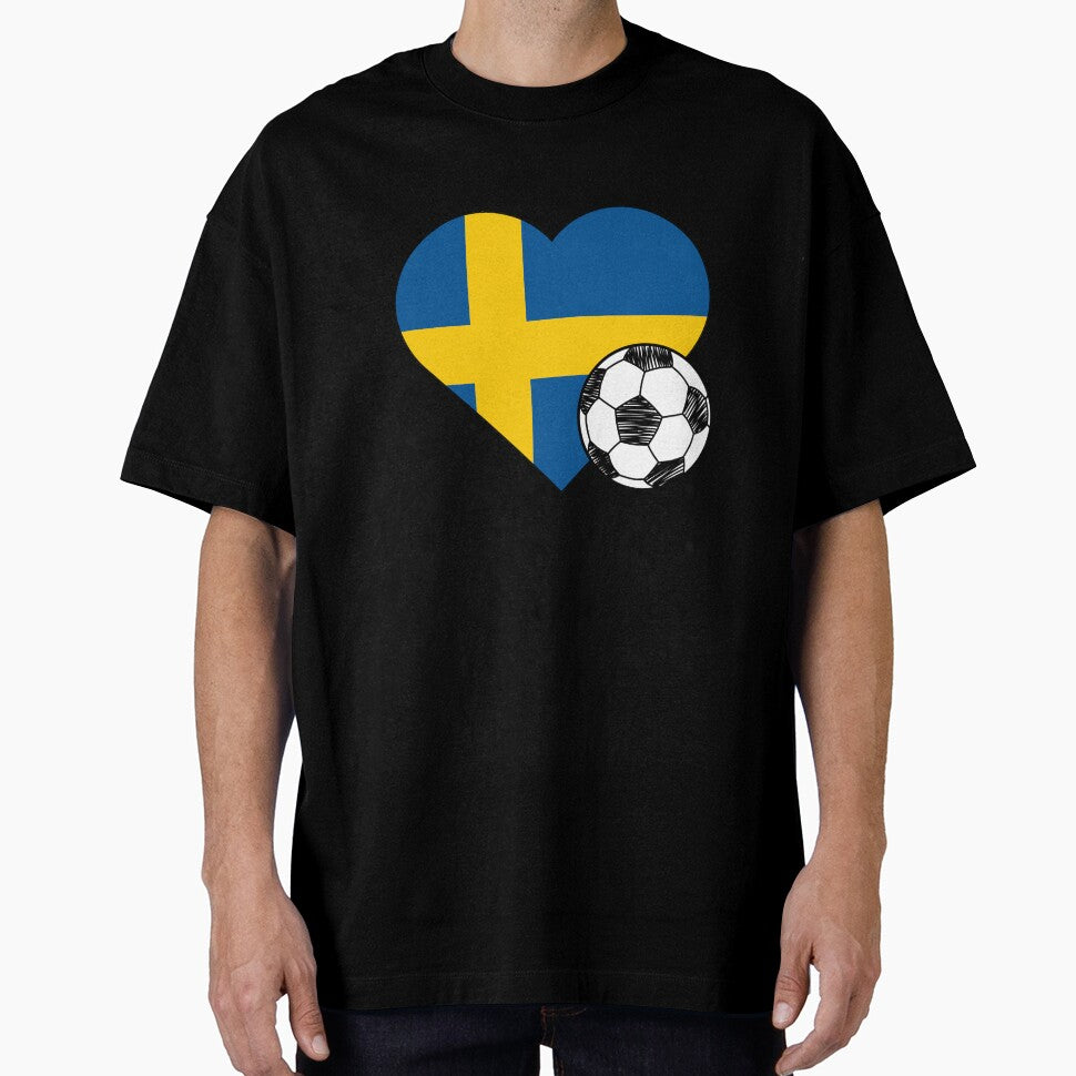 Sweden Soccer Heart Design by FinalScoreClub