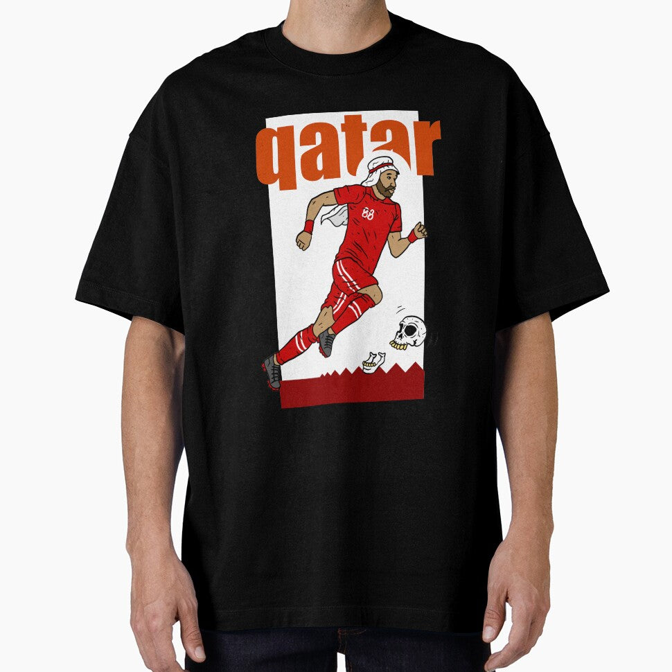 Fifa Qatar football. human rights. satire. by JJadx