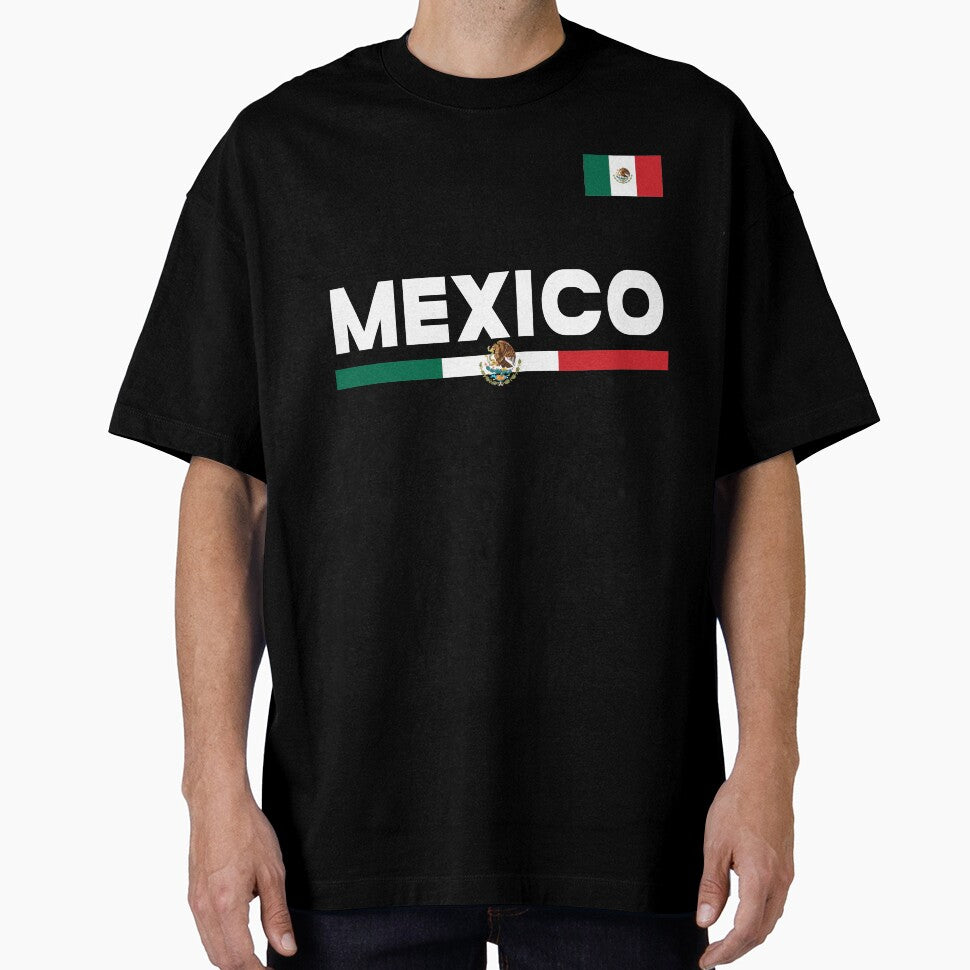 Mexico Soccer Style Flag Design by merchhost