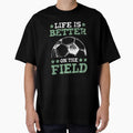 Funny Gifts For Soccer Players Girls and Designns On The Field by CrookedCreek